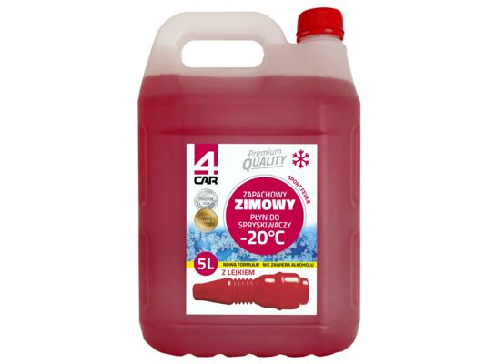 Płyn do spryskiwaczy zimowy -20°C Sport Fever 5 l 4Car