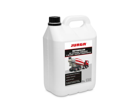 Preparat do usuwania zabrudzeń z betonu BETOKILLER 5 l JURGA