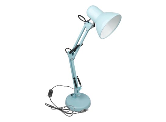 Lampka biurkowa składana E27 niebieska 40 W 230 V