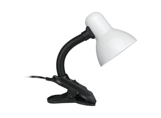 Lampka E27 z klipsem czarno-biała 40 W 230 V