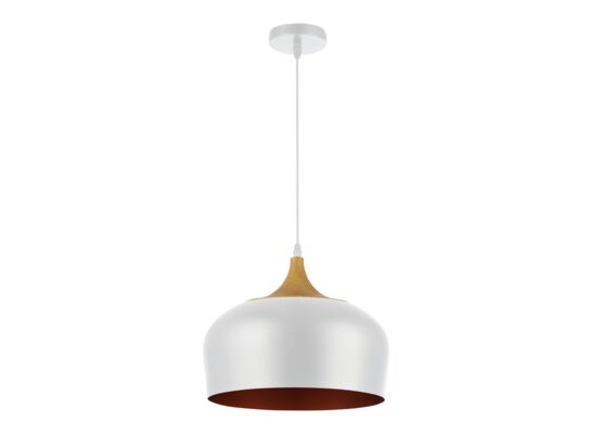 Oprawa wisząca 1 x E27 biało-złoty 12 W 230 V IP54 DPM