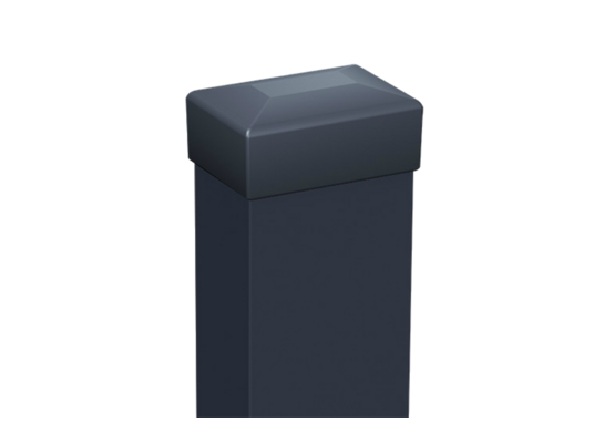 Słupek 6 x 4 x 200 cm RAL7016 gładka połysk