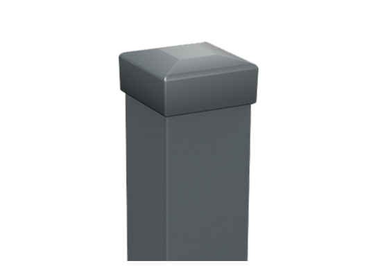 Słupek 7 x 7 x 200 cm bez otworów RAL7024