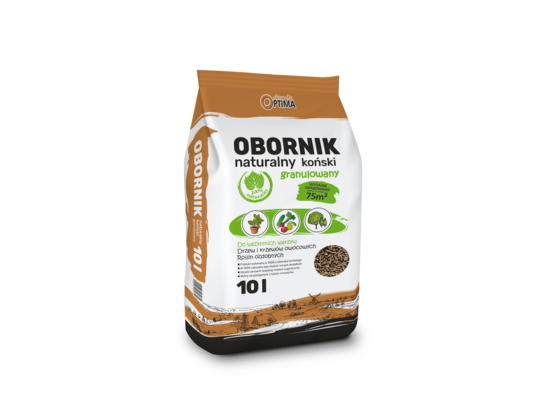 Obornik naturalny koński granulowany 10 l OPTIMA