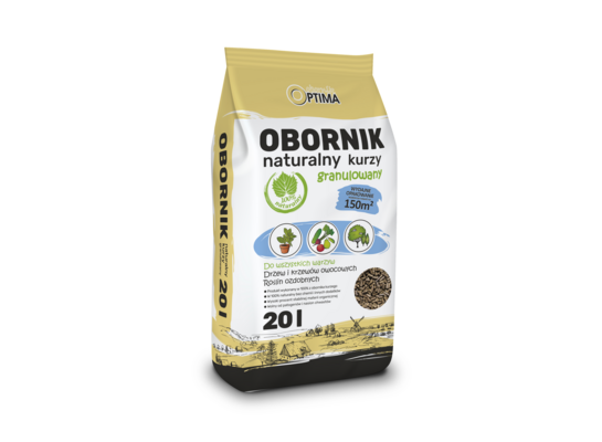 Obornik naturalny kurzy granulowany 20 l OPTIMA
