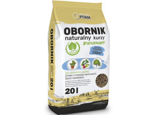 Obornik naturalny kurzy granulowany 20 l OPTIMA