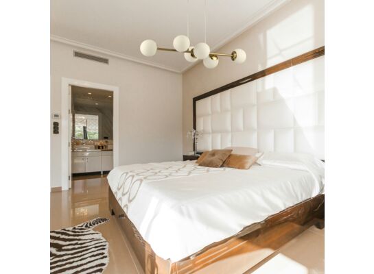 Lampa wisząca 6 x E27 złota 12 W 230 V DPM