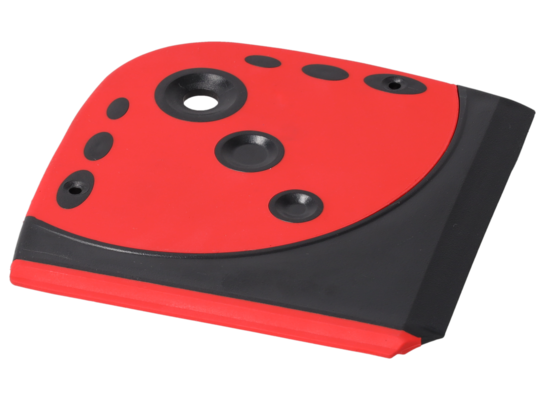 Skrobaczka 12 x 12 cm kwadratowa płaska DEDRA