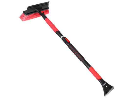 Szczotka ze skrobaczką/ściągaczem 87 - 105 cm DEDRA