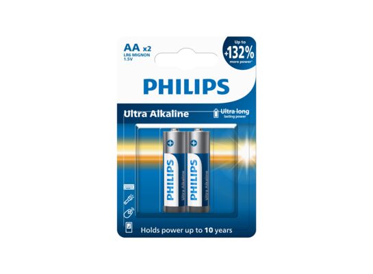 Bateria Ultra Alkaline LR6/AA 2 szt.Philips