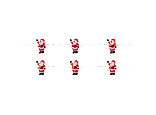 Girlanda LED 20 x mikołaj 2 x AAA 230 x 2 x 3 cm