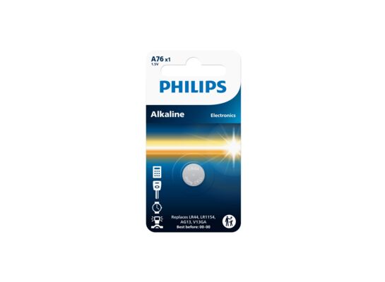 Bateria alkaliczna A76 LR44 1 szt.Philips