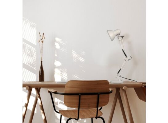Lampka biurkowa składana E27 biała 32 x 14,5 x 14,5 cm 230 V 40 W