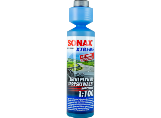 Płyn do spryskiwaczy letni w koncentracie 1:100 nanopro 250 ml Sonax Xtreme