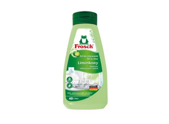 Żel do mycia naczyń w zmywarkach All-in-One Limonka 798 g Frosch