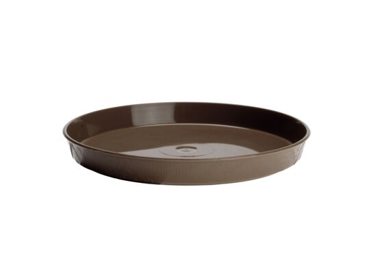 Podstawka drewnopodobna 28 cm brąz