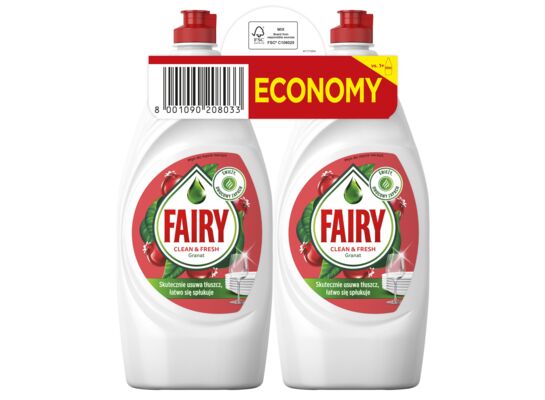 Płyn do naczyń FAIRY granat 2 x 900 ml