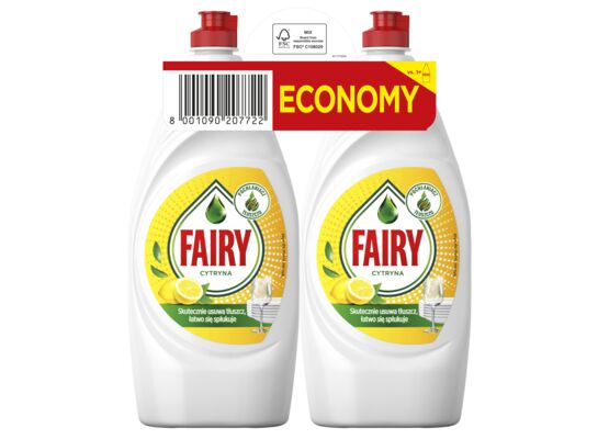 Płyn do naczyń FAIRY cytryna 2 x 900 ml