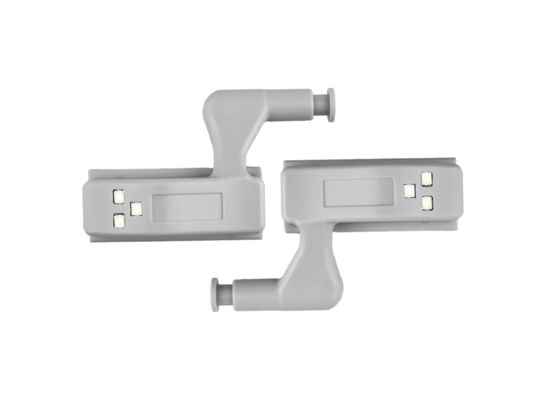 Lampka LED na zawias do szafki 2 sztuki 0,25 W 12 V IP20
