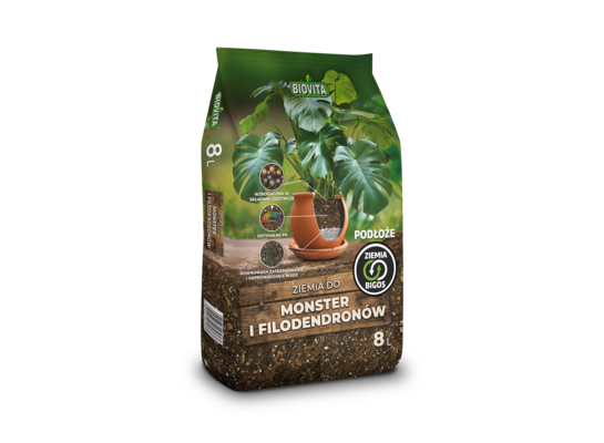 Ziemia do monster i filodendronów BIGOS 8 l BIOVITA