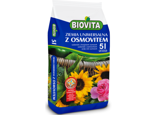 Ziemia uniwersalna z osmovitem 5 l BIOVITA
