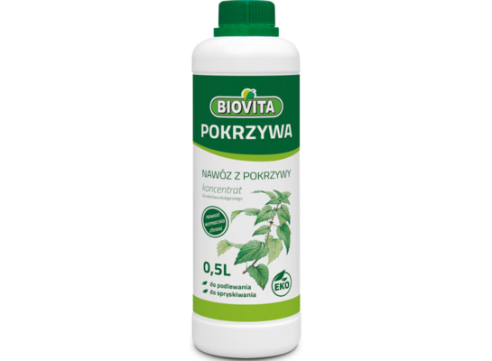 Pokrzywa Nawóz z pokrzywy 0,5 l BIOVITA