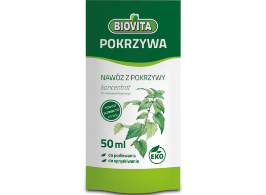 Pokrzywa Nawóz z pokrzywy 50 ml BIOVITA