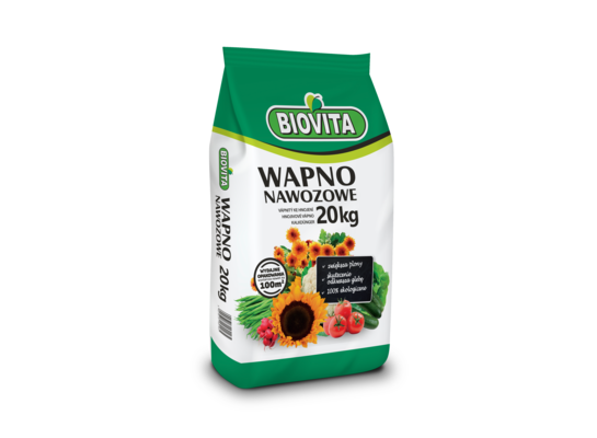 Wapno nawozowe 20 kg BIOVITA