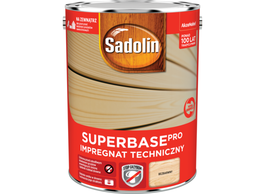 Impregnat do Drewna Superbase PRO 5 l Sadolin