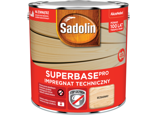 Impregnat do Drewna Superbase PRO 2,5 l Sadolin