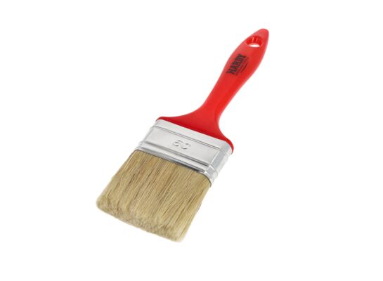 Pędzel płaski 60 mm czerwony Hardy