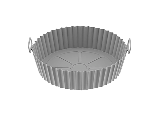 Wkład silikonowy do air fryera 20 x 6 cm szary