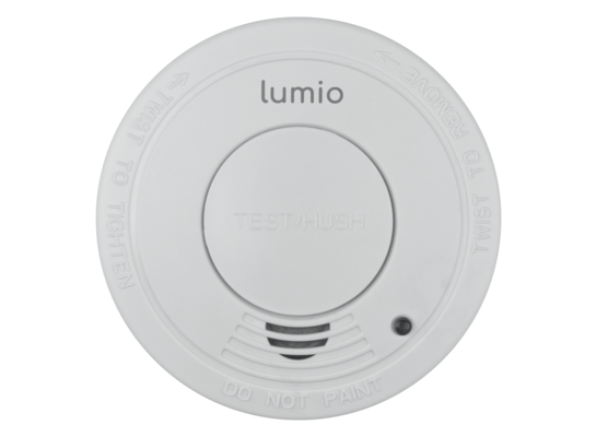 Czujnik dymu sufitowy bateryjny Lumio IP20