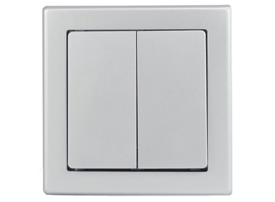 Łącznik świecznikowy jowisz srebrny IP20 3 x 8 x 8 cm