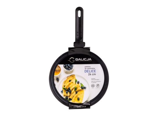 Patelnia do naleśników Delice 24 cm czarny
