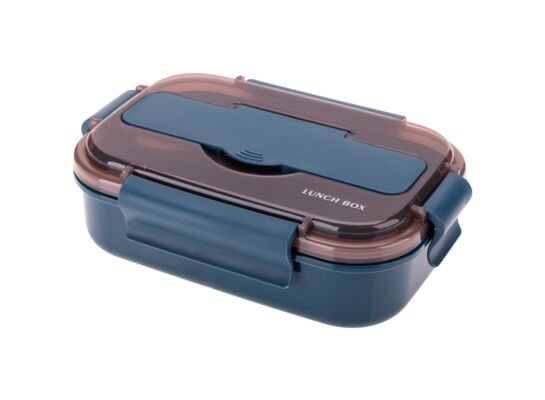 Lunchbox 22,5 x 16 x 6,8 cm niebieski