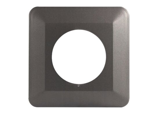 Osłona ściany pojedyncza metalizowana grafit IP20