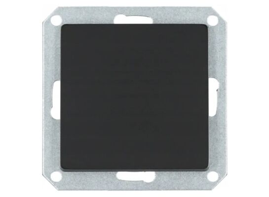 Wyłącznik schodowy czarny medium IP20 3,5 x 7 x 7 cm