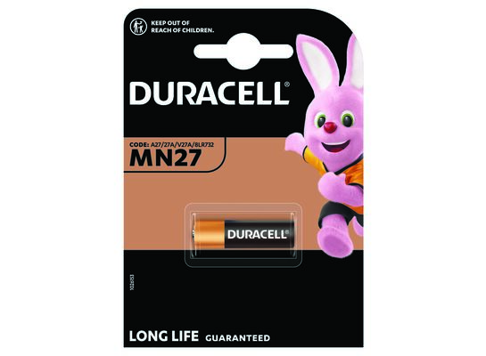 Bateria alkaliczna DURACELL MN 27 12V do pilota 1 szt.