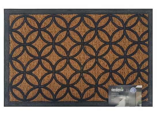 Wycieraczka gumowo kokosowa fred 60 x 40 cm 26407 WZ7