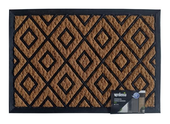 Wycieraczka gumowo kokosowa fred 60 x 40 cm 26407 WZ9