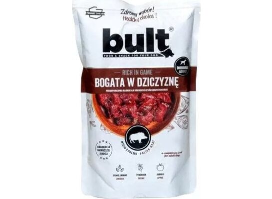 Saszetka dla psa bogata w dziczyznę 500 g