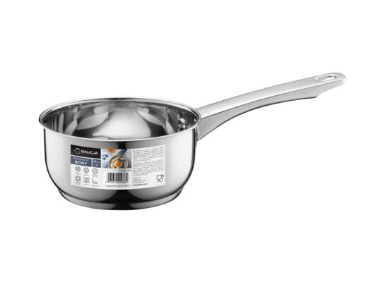 Rondelek Rony 14 cm 1 l srebrny