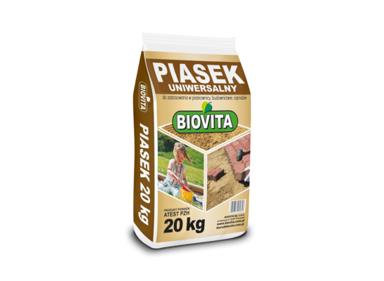 Piasek uniwersalny 20 kg BIOVITA
