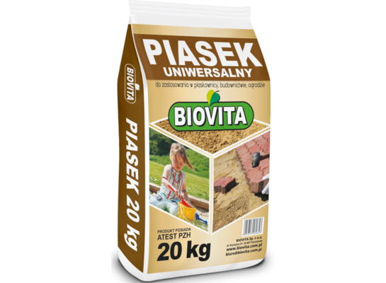 Piasek uniwersalny 20 kg BIOVITA
