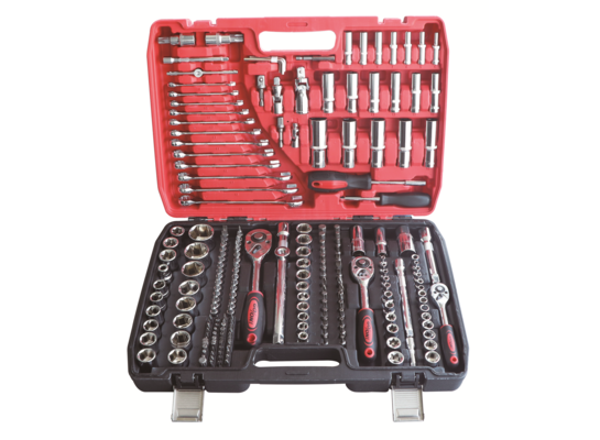 Zestaw Kluczy Nasadkowych 219 elementów 10 x 47x 35 cm