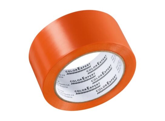 Taśma PVC 50 mm x 33 m pomarańczowa Color Expert