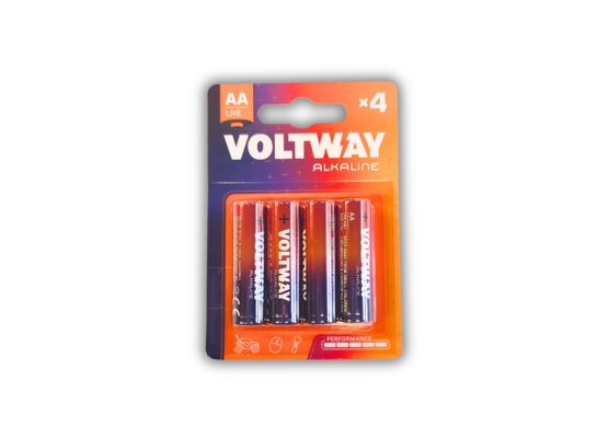 Bateria alkaliczna Voltway LR6/4BP 1,5 V 4 sztuki