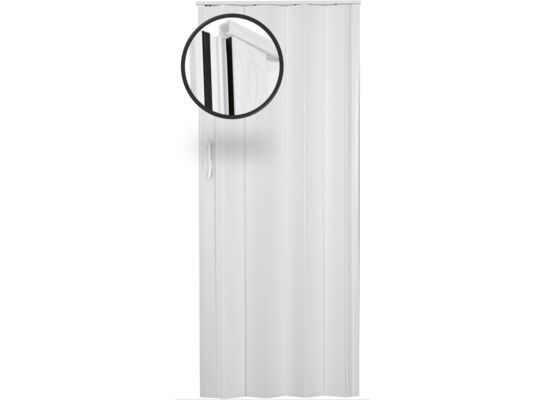 Drzwi harmonijkowe ST3AM 83 x 202,5 cm biały