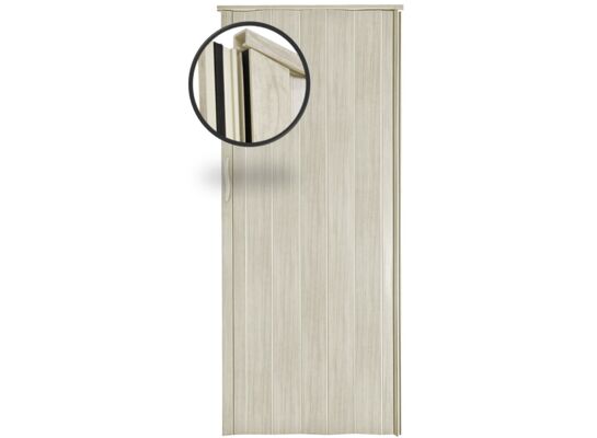 Drzwi harmonijkowe ST3AM 83 x 202,5 cm dąb alaska